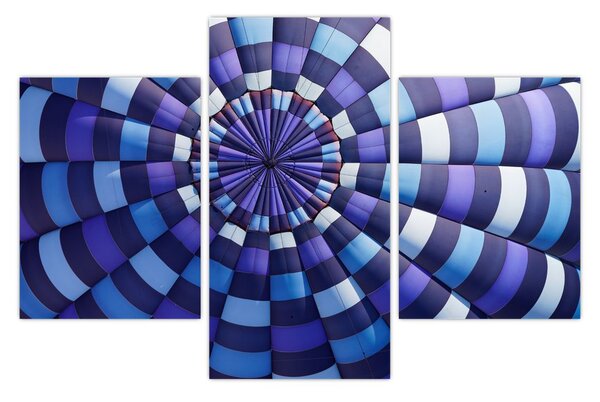 Egy kép a repülő léggömb szerkezetéről (90x60 cm)