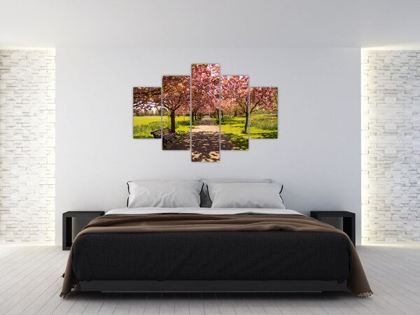 Kép - cseresznye ültetvény (150x105 cm)
