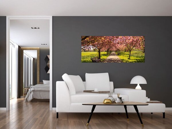 Kép - cseresznye ültetvény (120x50 cm)