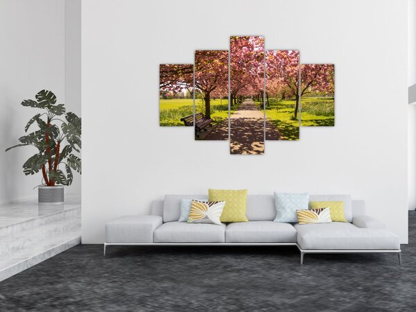 Kép - cseresznye ültetvény (150x105 cm)