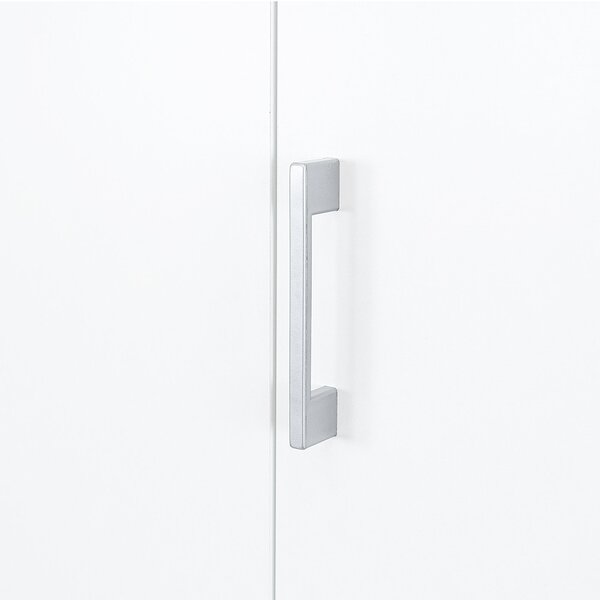 Miami gardróbszekrény 80x205 cm fehér-yorki tölgy