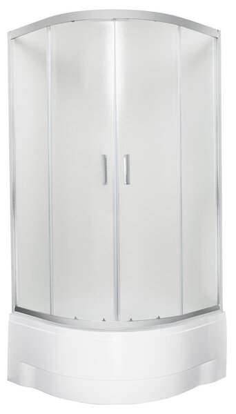 Malibu GL 80 íves mélytálcás zuhanykabin