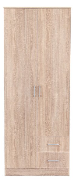 Miami gardróbszekrény 80x205 cm sonoma tölgy-sonoma tölgy