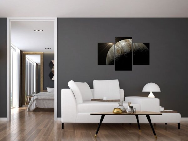 Egy bolygó képe az űrben (90x60 cm)