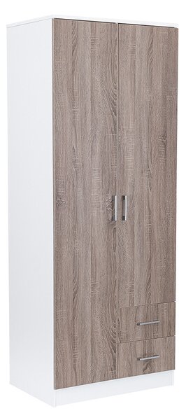 Miami gardróbszekrény 80x205 cm yorki tölgy-fehér