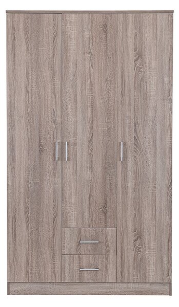 Miami gardróbszekrény 120x205 cm yorki tölgy-yorki tölgy