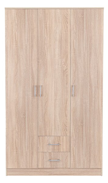 Miami gardróbszekrény 120x205 cm sonoma tölgy-sonoma tölgy