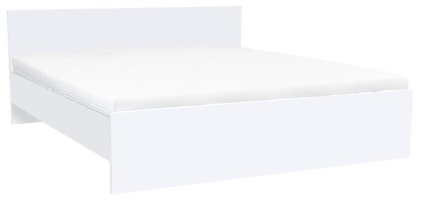 Miami franciaágy ágyneműtartó nélkül 180x200 cm fehér-fehér