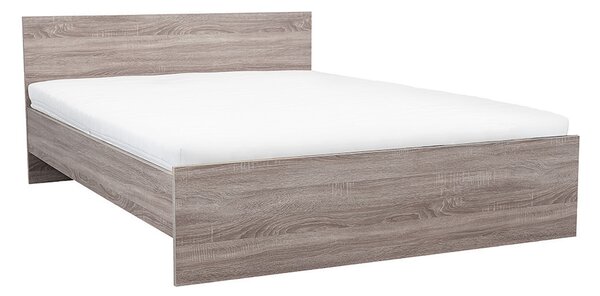 Miami franciaágy ágyneműtartó nélkül 160x200 cm yorki tölgy-yorki tölgy