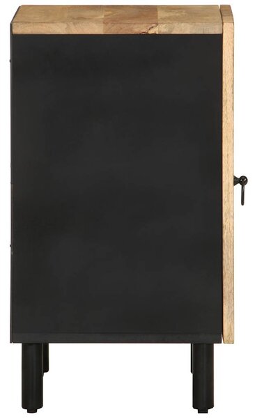 Tömör mangófa fürdőszobaszekrény 38 x 33,5 x 58 cm