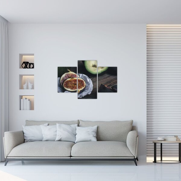 Füge és avokádó képe (90x60 cm)