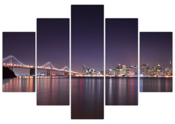 Kilátás San Francisco-ra, California (150x105 cm)