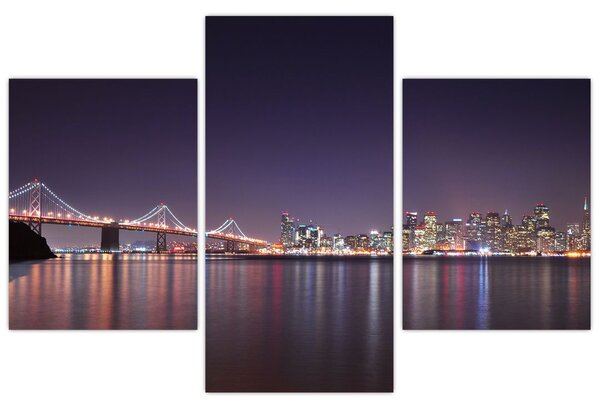 Kilátás San Francisco-ra, California (90x60 cm)