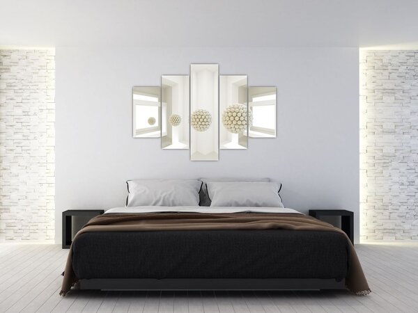Kép - Kilátás belülre - absztrakt (150x105 cm)