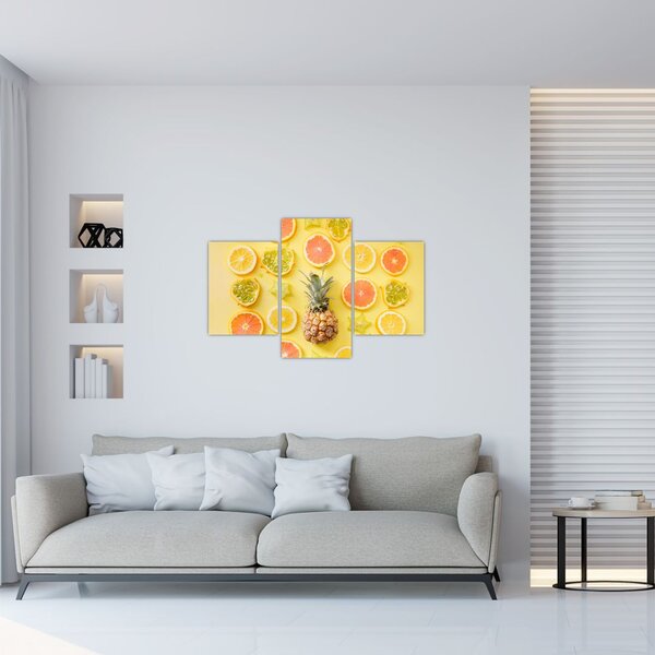 Gyümölcs képe (90x60 cm)