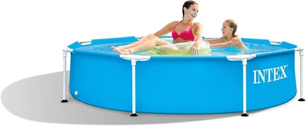 Intex Metal Frame Fémvázas medence, javító készlettel 244x51cm (28205NP)