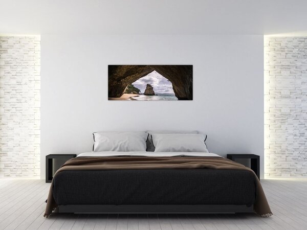 Barlang képe, Új-Zéland (120x50 cm)