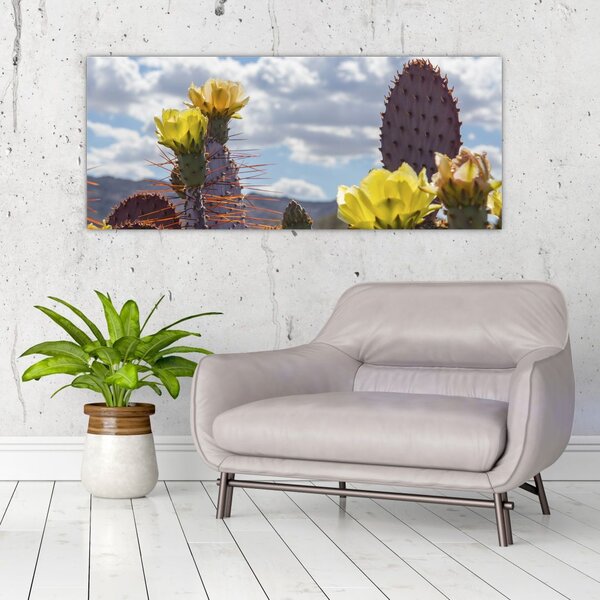 Fügekaktusz képe (120x50 cm)