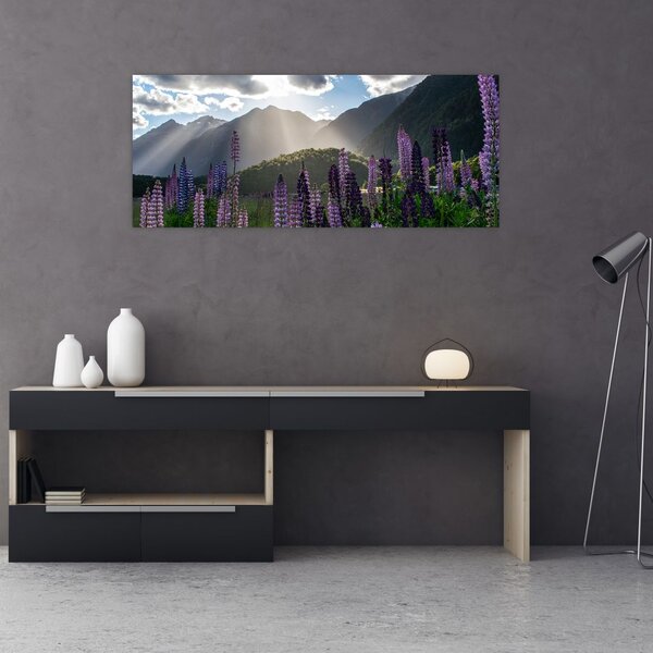 Kép - Csillagfürt táj (120x50 cm)