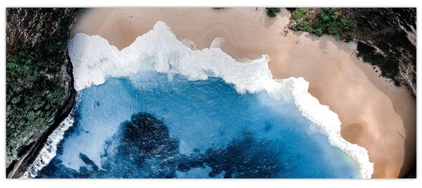 Nusa Penida strand, Indonézia képe (120x50 cm)