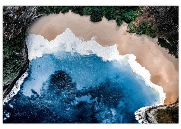 Nusa Penida strand, Indonézia képe (90x60 cm)