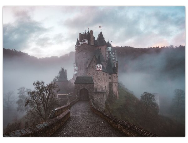 Kép - Eltz-kastély, Németország (70x50 cm)