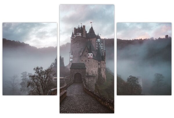 Kép - Eltz-kastély, Németország (90x60 cm)