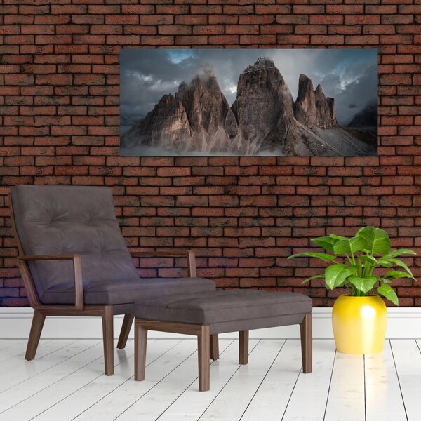 Kép - Három fogak, olasz Dolomitok (120x50 cm)