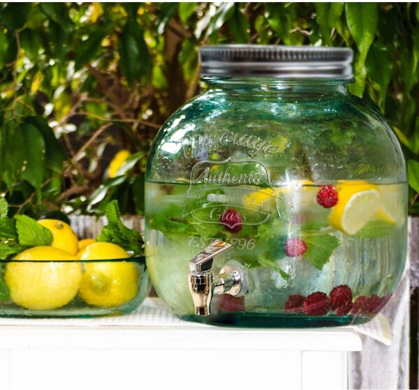 Authentic limonádé adagoló újrahasznosított üvegből, 6 l - Ego Dekor
