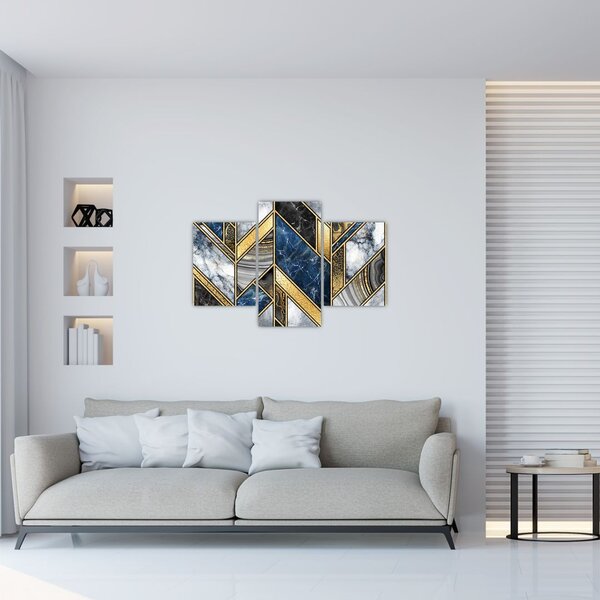 A művészi absztrakció képe (90x60 cm)