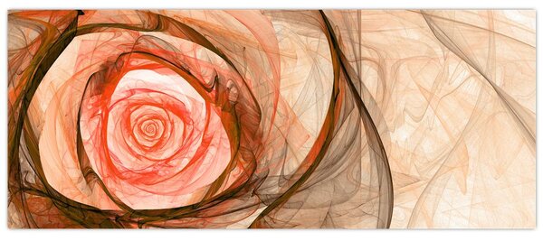 Kép - művészi rózsa (120x50 cm)