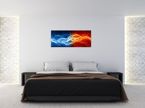 Az elektromos feszültség képe (120x50 cm)
