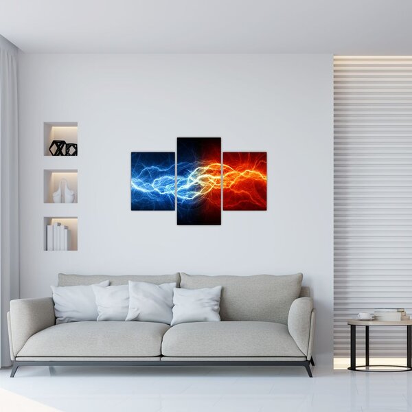 Az elektromos feszültség képe (90x60 cm)
