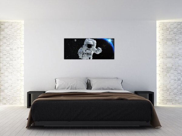 Kép - űrhajós az űrben (120x50 cm)