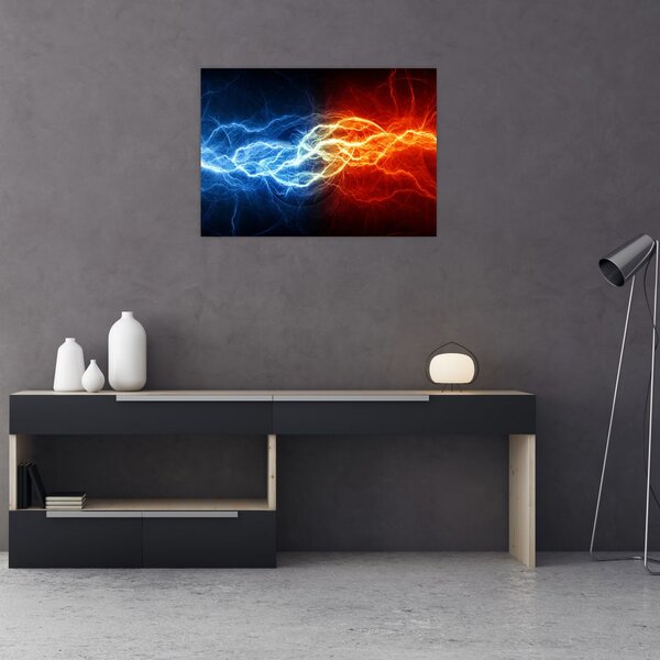 Az elektromos feszültség képe (70x50 cm)