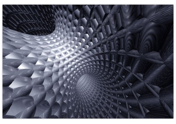 Kép - Absztrakció 3D (90x60 cm)