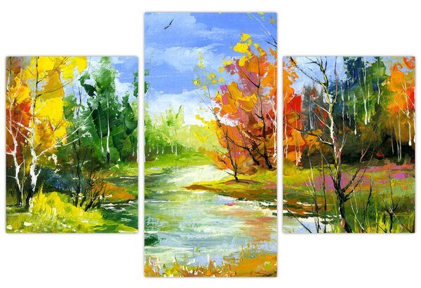 Kép - Tájfestés (90x60 cm)