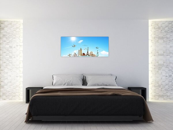 Kép - Utazás (120x50 cm)