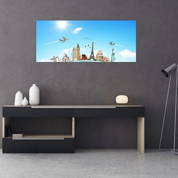 Kép - Utazás (120x50 cm)