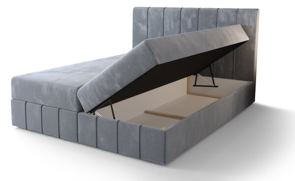 MADLEN boxspring ágy - 180x200, bézs
