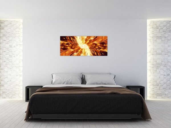 Kép - Absztrakció (120x50 cm)
