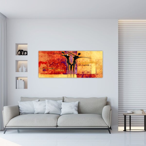 Kép - Afrikai istennő (120x50 cm)