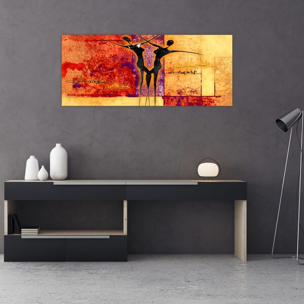 Kép - Afrikai istennő (120x50 cm)