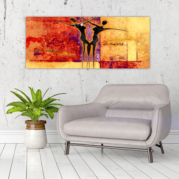 Kép - Afrikai istennő (120x50 cm)