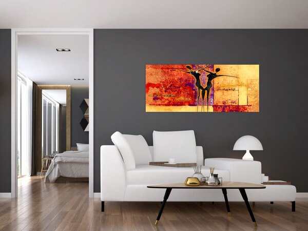Kép - Afrikai istennő (120x50 cm)
