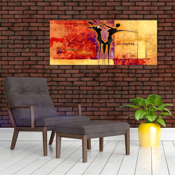 Kép - Afrikai istennő (120x50 cm)