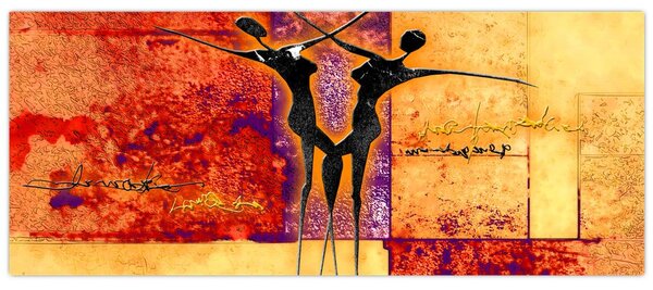 Kép - Afrikai istennő (120x50 cm)