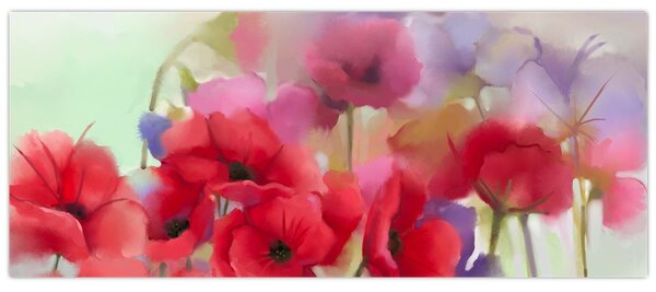 A mák képe (120x50 cm)