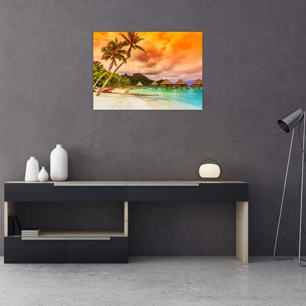 Kép - Bora Bora szigete (70x50 cm)