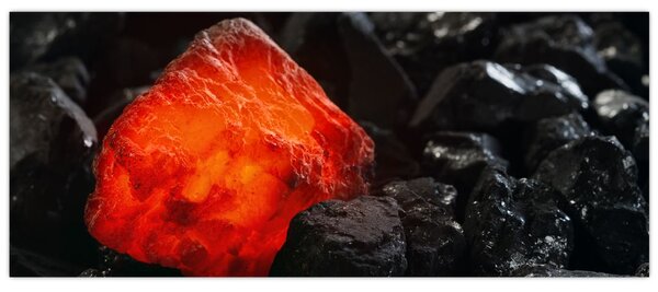 Kép - Izzó ásvány (120x50 cm)